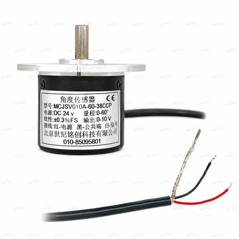 MCJSV010A-60-38CCP 0-60° 0-10V 24VDC Датчик угла поворота аналоговый — 2