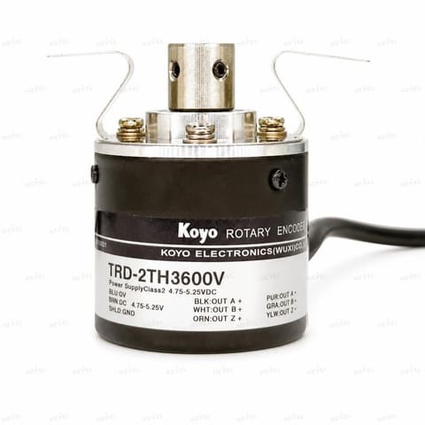TRD-2TH3600V 3600 P/R Line Driver 5VDC Инкрементальный энкодер с полым валом Ø8мм KOYO — 1