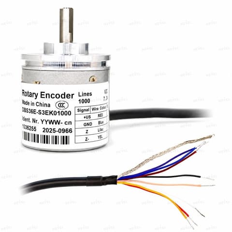 DBS36E-S3EK00600 600 P/R Push-Pull 7-30VDC Инкрементальный энкодер с валом Ø6мм — 2