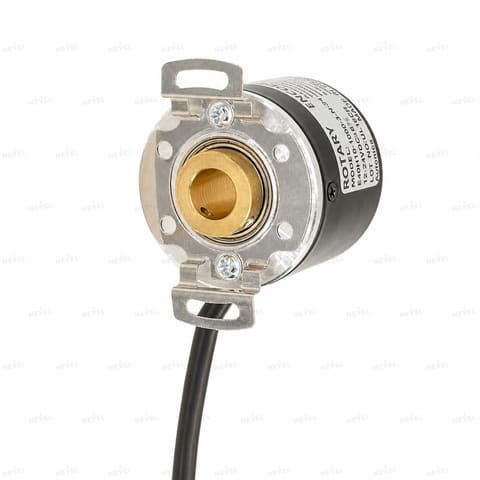 E40H10-1000-3-N-24 1000 P/R NPN 12-24VDC Инкрементальный энкодер с полым валом Ø10мм AUTONICS — 3
